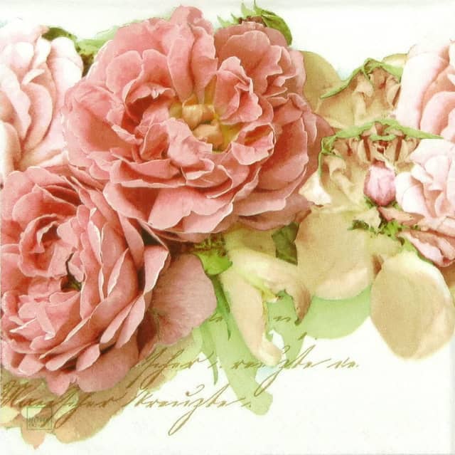 Paper Napkin - Mary Roses_Home-fashion_211253