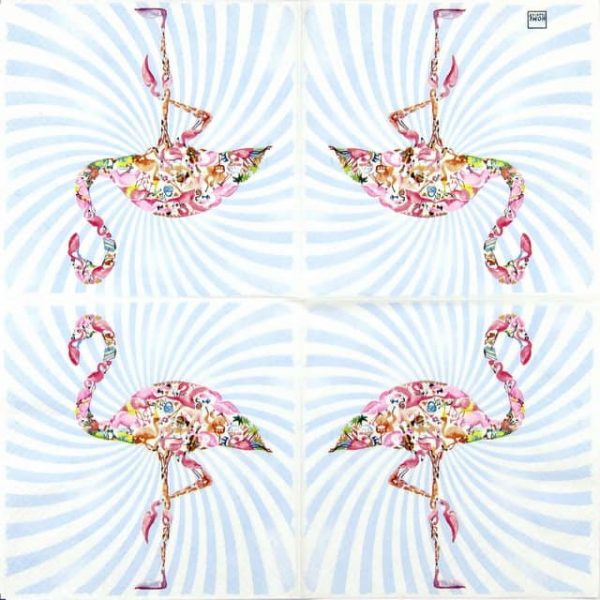 Paper Napkin - Flamingo
