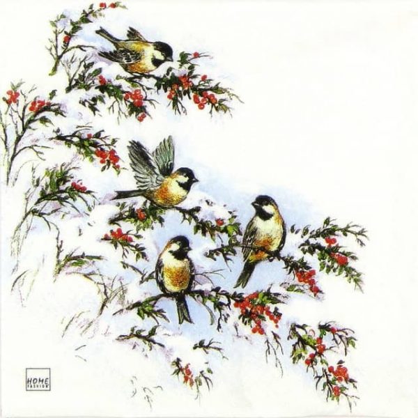 Paper Napkin - Sophy's Birds_Home-fashion_611334