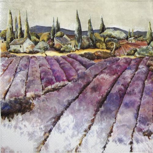 Paper Napkin - Campo di Lavanda
