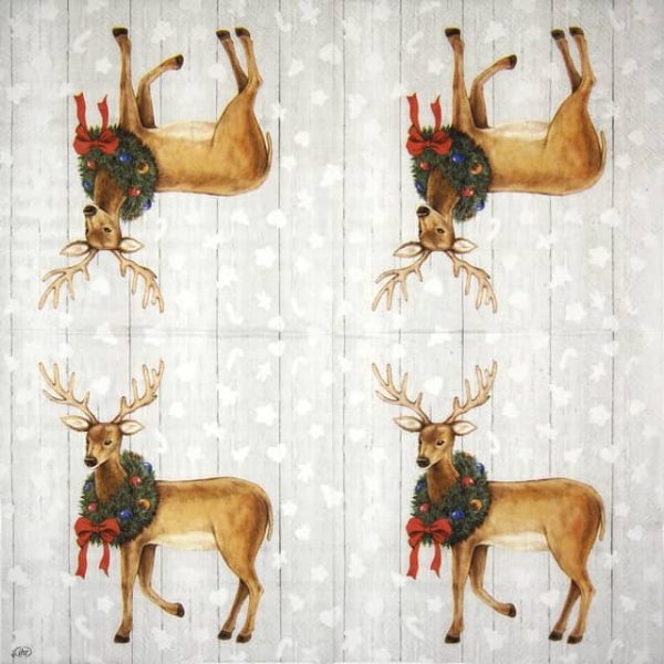 Lunch Napkins (20) - Whimsical "Deer"