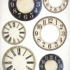 Rice Paper A/3 - Clockfaces #2