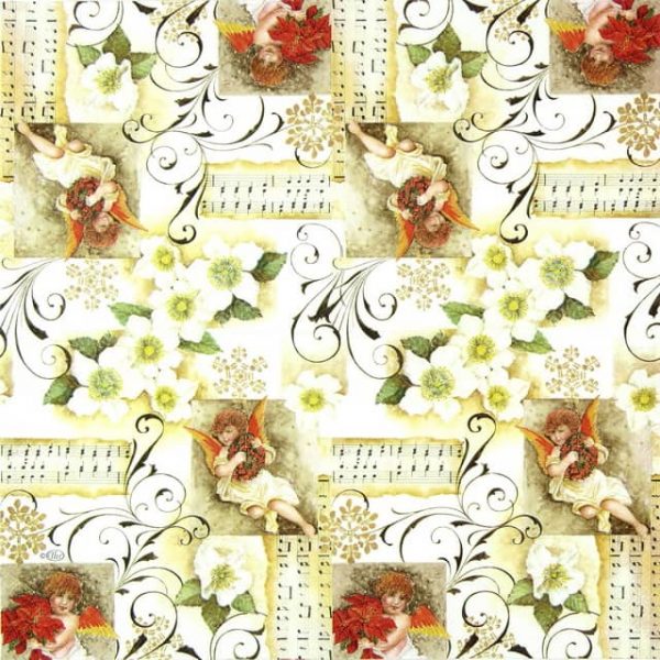 Lunch Napkins (20) - Angelic Chorus - Image 2