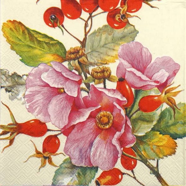 Paper Napkin - Wild Rose