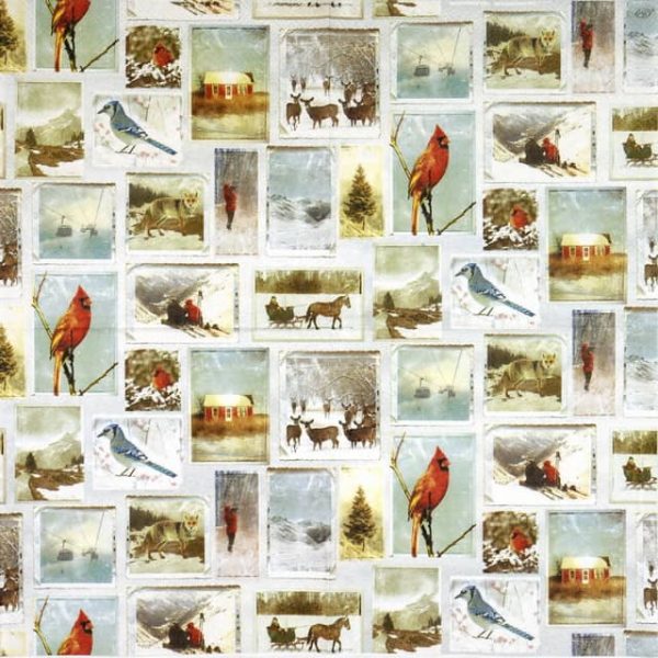 Lunch Napkins (20) - Icy Winter - Image 2
