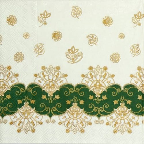 Paper Napkin - Acantha Green