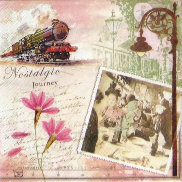 Paper Napkin - Nostalgic Journey