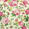 Paper Napkin - Rose Fabric