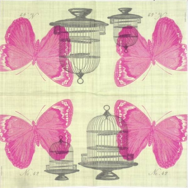 Paper Napkin - Piedmont Papillon