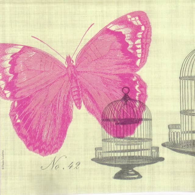 Paper Napkin - Piedmont Papillon
