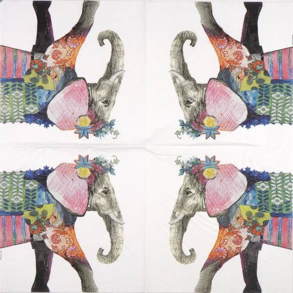 Paper Napkin - Emma Gale: Regalia Elephant