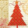 Paper Napkin - Holiday Tree