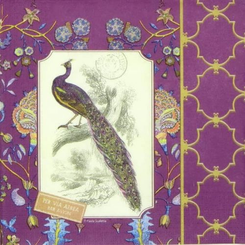 Paper Napkin - Jaipur Peacock