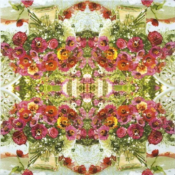 Lunch Napkins (20) - Garden Zinnias - Image 2