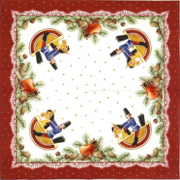 Lunch Napkins (20) - X-Mas Riders