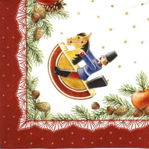 Paper Napkin - X-Mas Riders