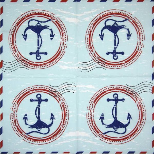 Lunch Napkins (20) - Anchor - Image 2