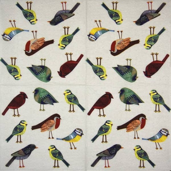 Paper Napkin - Birds