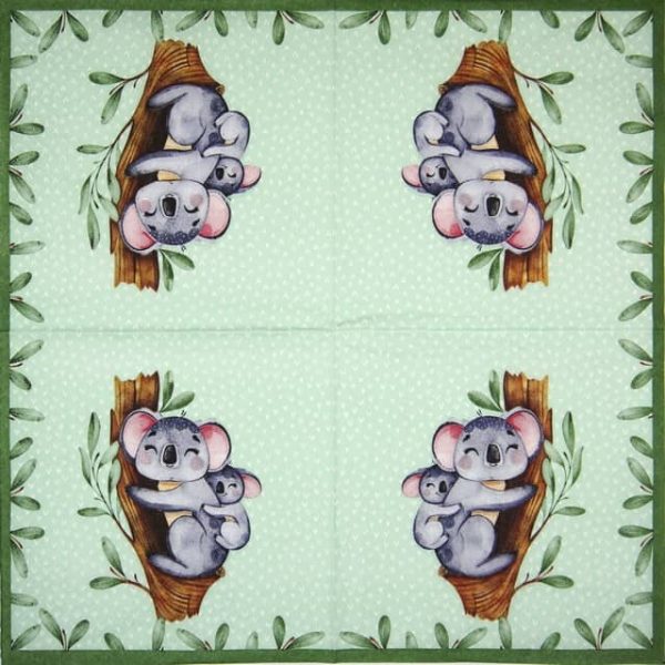 Paper Napkin - Koalas