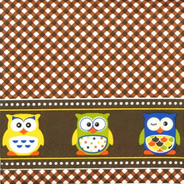 Paper Napkin - Owlets