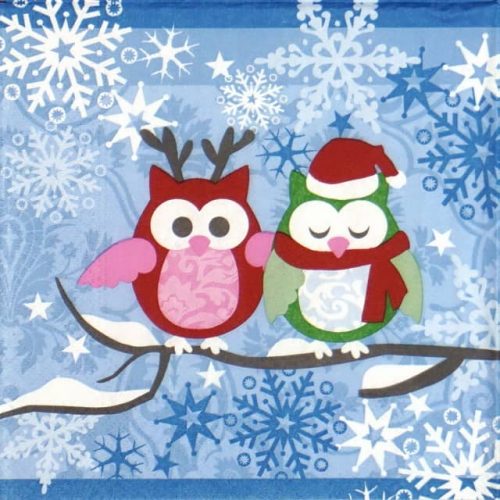 Lunch Napkins (20) - Snowy Owls