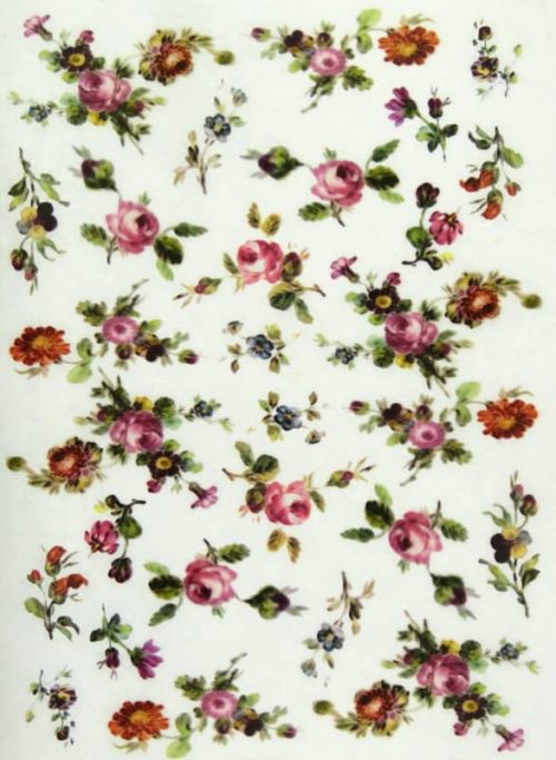 Rice Paper - Small Flowers