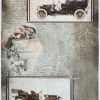 Rice Paper - Vintage Old Cars