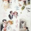 Rice Paper - Vintage I Love You 2