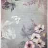 Rice Paper - Vintage Pink Garden