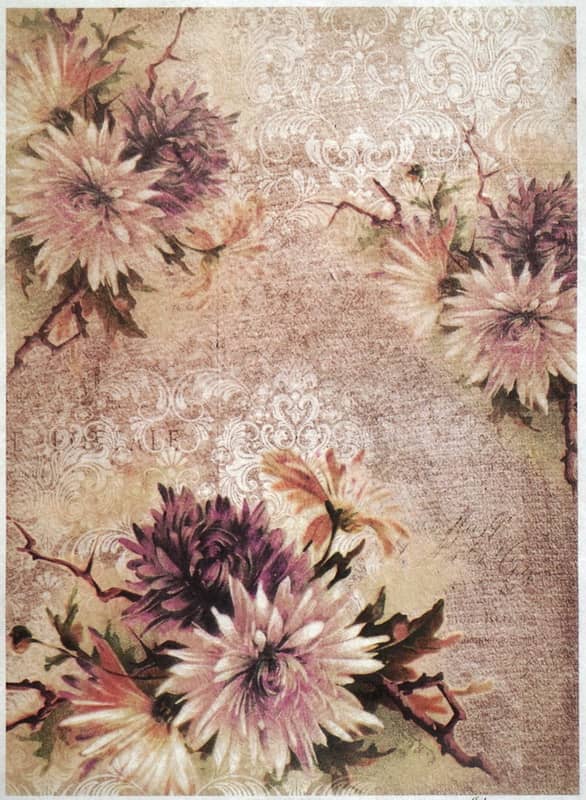 Rice Paper - Flower Wallpaper