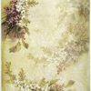 Rice Paper - Flower Wallpaper Green