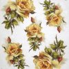 Rice Paper - Yellow Roses
