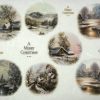 Rice Paper - Winter villages - R1273_ITD