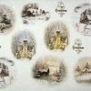 Rice Paper - Christmas Village - R1274_ITD