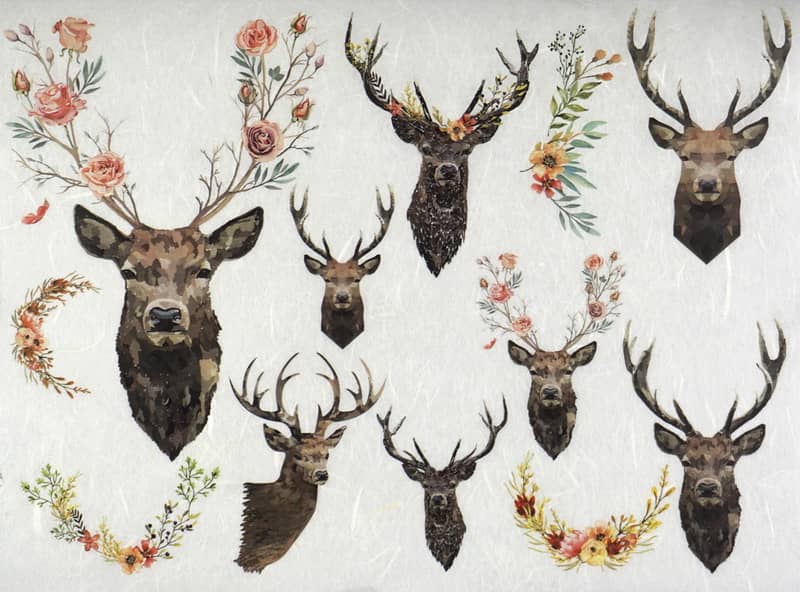 Rice Paper - Stags