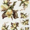 Rice Paper - Vintage Yellow Roses