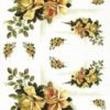 Rice Paper - Vintage Yellow Roses