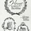 Rice Paper - Vintage Label Sweet Home