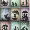 Rice Paper - Silhouette Children