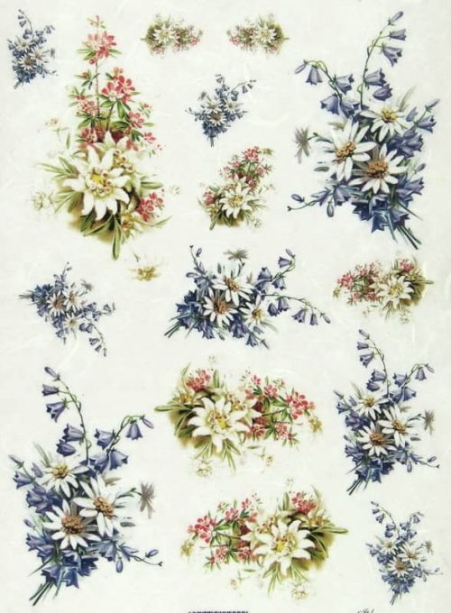 Rice Paper - Spring Flowers
