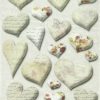 Rice Paper - Heart Decorations