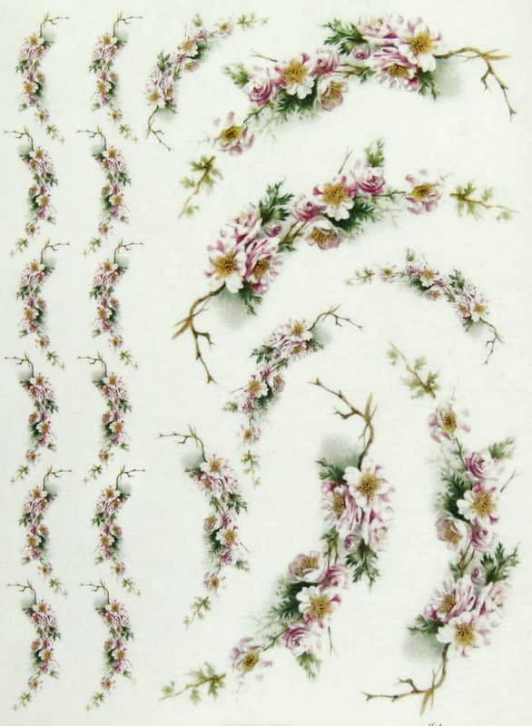 Rice Paper - Flower Garlands