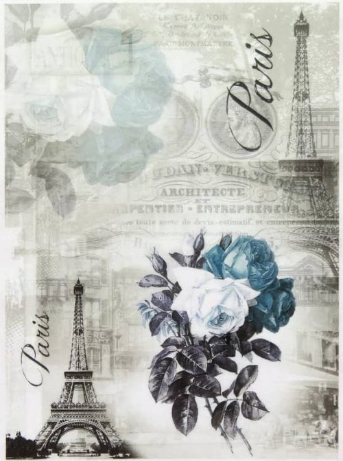 Rice Paper - Paris in Blue