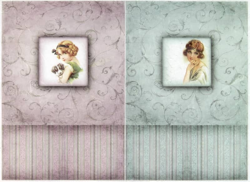 Rice Paper - Vintage Ladies