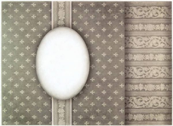 Rice Paper - Divine Motif Taupe