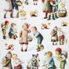 Rice Paper - Vintage Easter Children