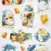 Rice Paper - Vintage Happy Easter M