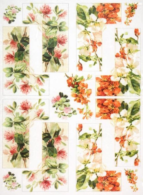 Rice Paper - Flower Labels 2.