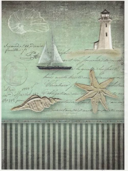 Rice Paper - Old Maritime Card 3