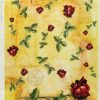 Rice Paper - Red Rose Background